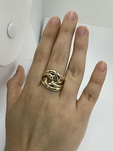 Золотые кольца, массивные дизайнерские модели. 585проба Акция гр
