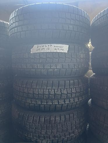 17: Шины 215 / 50 / R 17, Зима, Б/у, Комплект, Легковые, Япония, DUNLOP — 1
