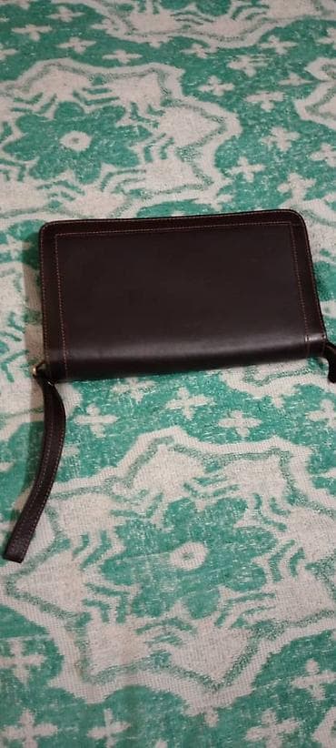 Мужской клатч-органайзер FEGER - Материал: натуральная кожа