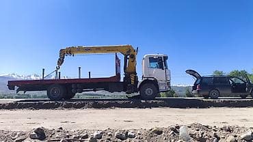 глф 2: Сатылат срочно срочно - Бортовой грузовик Scania с крановой — 4