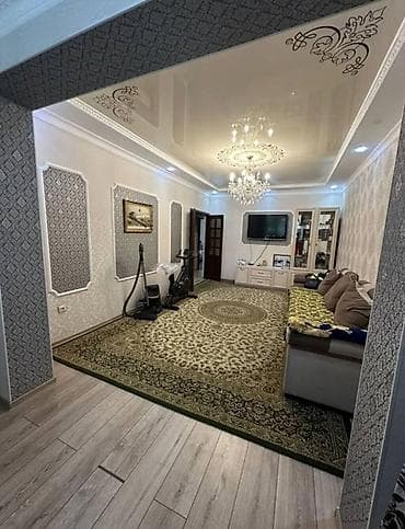 3 комнаты, 82 м², Асанбай мкр 106 серия, 1 этаж, Свежий ремонт — 10