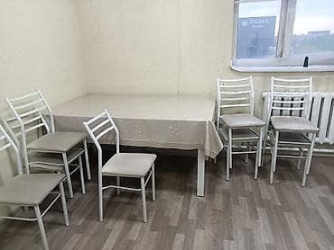 Эмерек: Обеденный комплект: прямоугольный стол + 6 стульев - Стол — 2