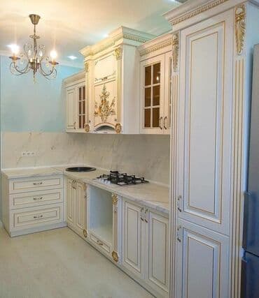 проектирование кухонной мебели: Кухонный гарнитур, Новый, цвет - Белый, МДФ, Бесплатная доставка, Платная доставка — 9