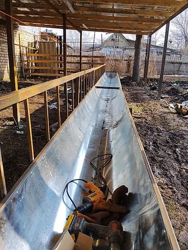 стелные корова: Кормушки для КРС/ОВЦ/КОЗ из оцинкованной стали - Длина секций — 4