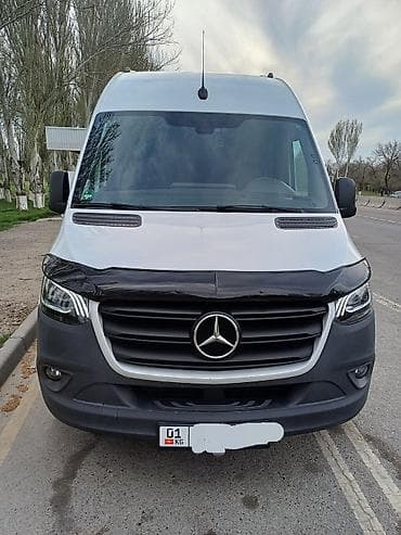 Унаа: Mercedes-Benz Спринтер: 2018 г., 2.2 л, Кол менен иштөөчү, Дизель, Бус — 1