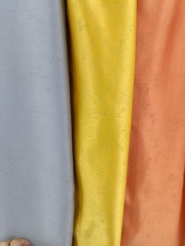 Портьерная ткань с легким ненавязчивым фактурным принтом (эффект