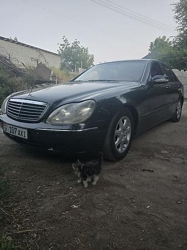 машина мерс с: Mercedes-Benz S-Class: 2000 г., 4.3 л, Автомат, Бензин, Седан — 1