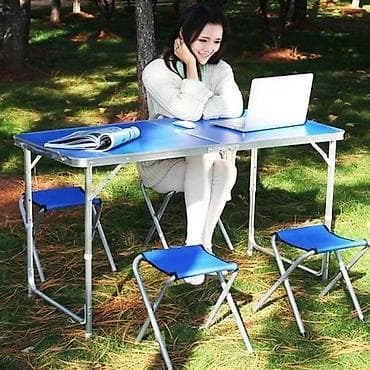 apple x: Комплект складной мебели для семейного отдыха (цвет может отличаться) — 4