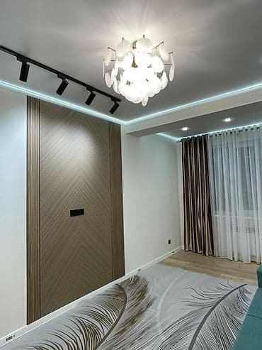 город кара балта квартира: 2 комнаты, 53 м², Элитка, 8 этаж, Дизайнерский ремонт — 4