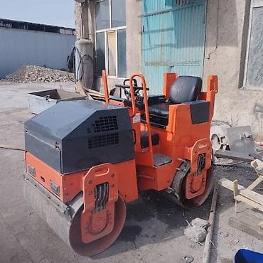 Двухвальцовый вибрационный дорожный каток УСЛУГИ КАТКА ЗВОНИТЬ По