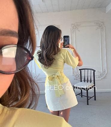 Киреге берилүүчү кийимдер: Блузка, Классикалык модель, Трикотаж, Solid print — 3