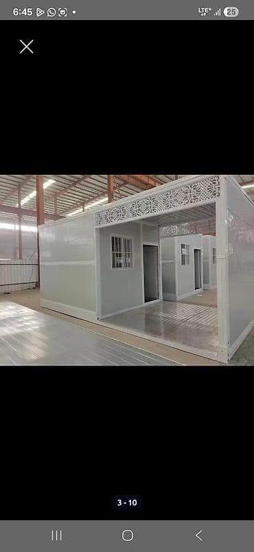 готовые домики: Складной модульный дом/бытовка (folding container house) - Тип — 2
