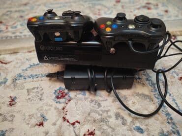 Nintendo: Xbox 360 slim. Проводной 1 джойстик, внутри 50+ игр. Состояние хорошее — 1