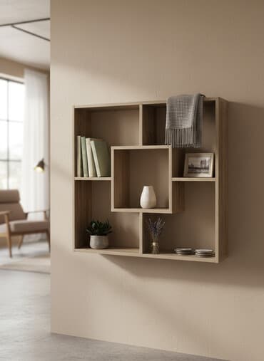 напольные полки: Книжная полка, ЛДСП, Подвесная — 1