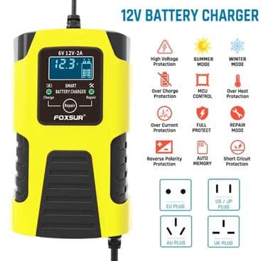 зарядное устройство для автомобильных аккумуляторов: Импульсное зарядное устройство 6-12V С помощью этого устройства — 4