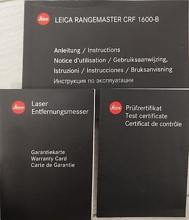 Лазерный дальномер Leica Rangemaster CRF 1600-B - Портативный — 1