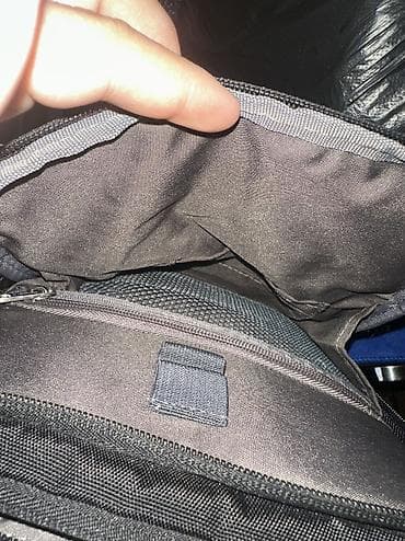 шопперы оптом: Сумка через плечо Wingard (черная) - Компактная городская сумка — 3