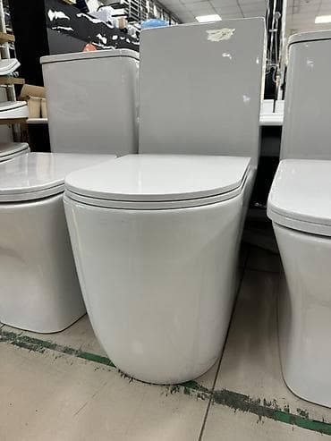 hi tech: Унитаз Напольный, Материал: Керамика — 1