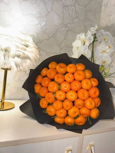 букет с мандарином: Букет из мандаринов — 1