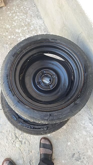 205 75 16: Докатка Michelin на стальном диске - Размер шины: T115/70 R15 — 2