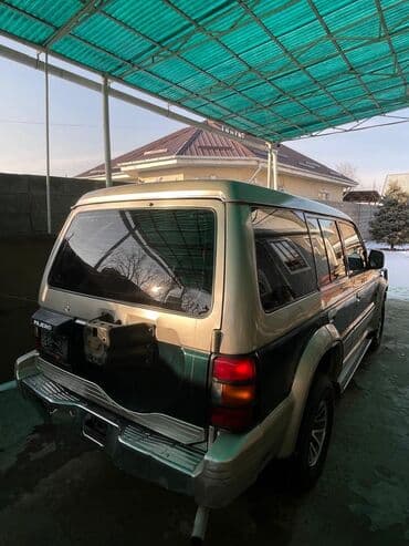 матор на муссо: Mitsubishi Pajero: 1992 г., 3 л, Автоматические, Бензин, Внедорожник — 7