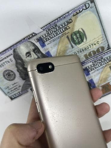 xiaomi redmi note 5: Redmi, Redmi 6, Б/у, 16 ГБ, цвет - Золотой, 1 SIM, 2 SIM — 3