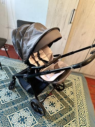 easy walker: Коляска, Другой бренд, цвет - Коричневый, Б/у, Бесплатная доставка — 2