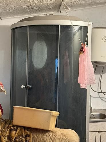 аланья: Душевая кабина Полукруглая, Покрытие: Тонированное — 1