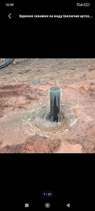 Бурение скважин на воду (включая артезианские) Профессиональные