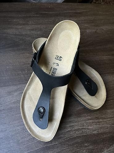 Личные вещи: Босоножки, 40, Birkenstock, Новый, цвет - Черный — 2