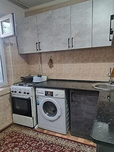 2 комнаты, 43 м², Кок-Жар мкр 104 серия, 4 этаж, Старый ремонт — 2