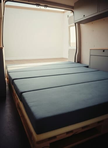 купить пружинный матрас: Раскладной матрас, Новый, Двухстворчатая, Пенополиуретан, Бесплатная доставка, длина - 200 см — 1