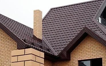 двускатный двускат: Металлочерепица для кровли частных домов и коттеджей - Материал — 1