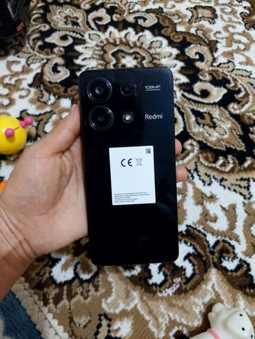 куплю ноут: Redmi, Redmi Note 13, 256 ГБ, түсү - Кара — 1