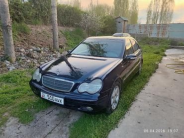кабина мерс: Mercedes-Benz C-Class: 2002 г., 2.6 л, Автомат, Бензин, Седан — 5