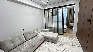 sky hotel: 2 комнаты, 47 м², Элитка, 12 этаж, Дизайнерский ремонт — 10