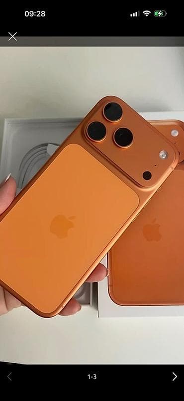 часы whoop: IPhone 17 Pro Max, Новый, 256 ГБ, Оранжевый, Коробка, В рассрочку, 100 % — 1