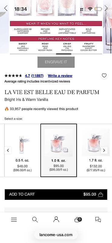 lancom: Подарочный набор Lancôme La Vie Est Belle. Оригинал из Германии — 10