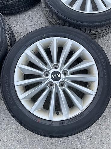 kla k7: Литые Диски R 17 Hyundai, Комплект, отверстий - 5, Б/у — 7