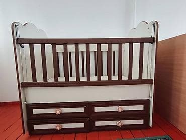 пос: Манеж-кровать, Б/у, С комодом — 5