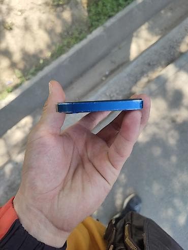 iphone 12 128: IPhone 12, Б/у, 128 ГБ, Синий, Чехол, 100 % — 4