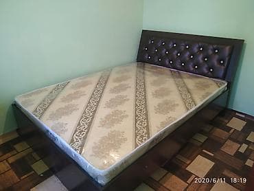 metta samurai: Кровати 24000 Металлический каркас С матрасом Качество Кроватьбишкек — 3