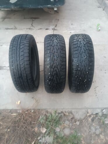 шины шипованные: Шины 185 / 70 / R 14, Зимняя шипованная, Б/у, Легковые, Япония, Dunlop — 5