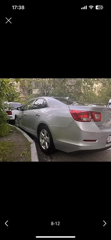 lada largus: Chevrolet Malibu: 2013 г., Бензин, Седан — 5