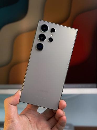 Samsung Galaxy S24 Ultra, Б/у, 512 ГБ, цвет - Серый, 1 SIM