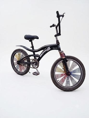 BMX-велосипед с оригинальным кастомом - Рама: стальная, с изогнутой at lalafo.kg BMX-велосипед с оригинальным кастомом - Рама: стальная, с изогнутой