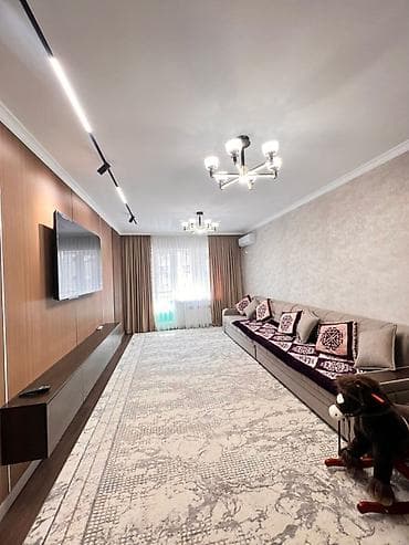 Недвижимость: 3 комнаты, 90 м², 106 серия улучшенная, Ала-Арча ТРЦ 106 серия улучшенная, 5 этаж, Евроремонт — 1