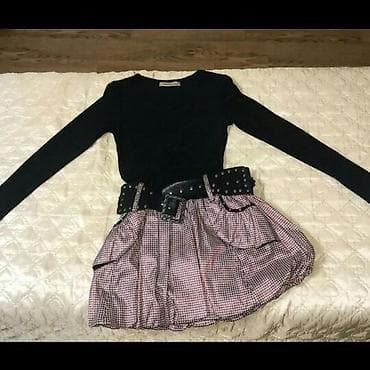 Детское платье, цвет - Розовый, Б/у