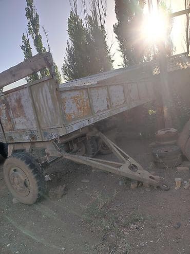 присепы: Одноосный прицеп прицеп на ЗИЛ бортовой без документов рама Круг целый — 2