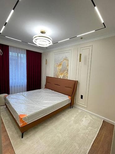 osh flat: 3 комнаты, 85 м², Элитка, 10 этаж, Дизайнерский ремонт — 4